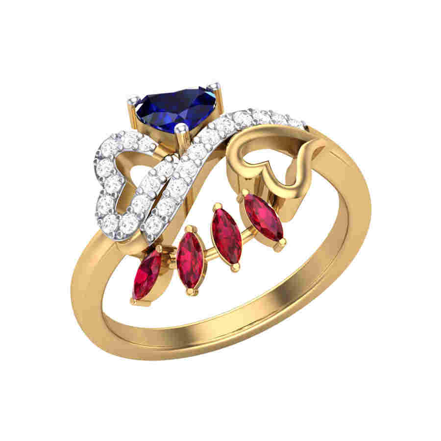 3.0Ct Oval Lab Created Red Ruby Diamond Engagement Ring 14K Yellow Gold  Finish | eBay
