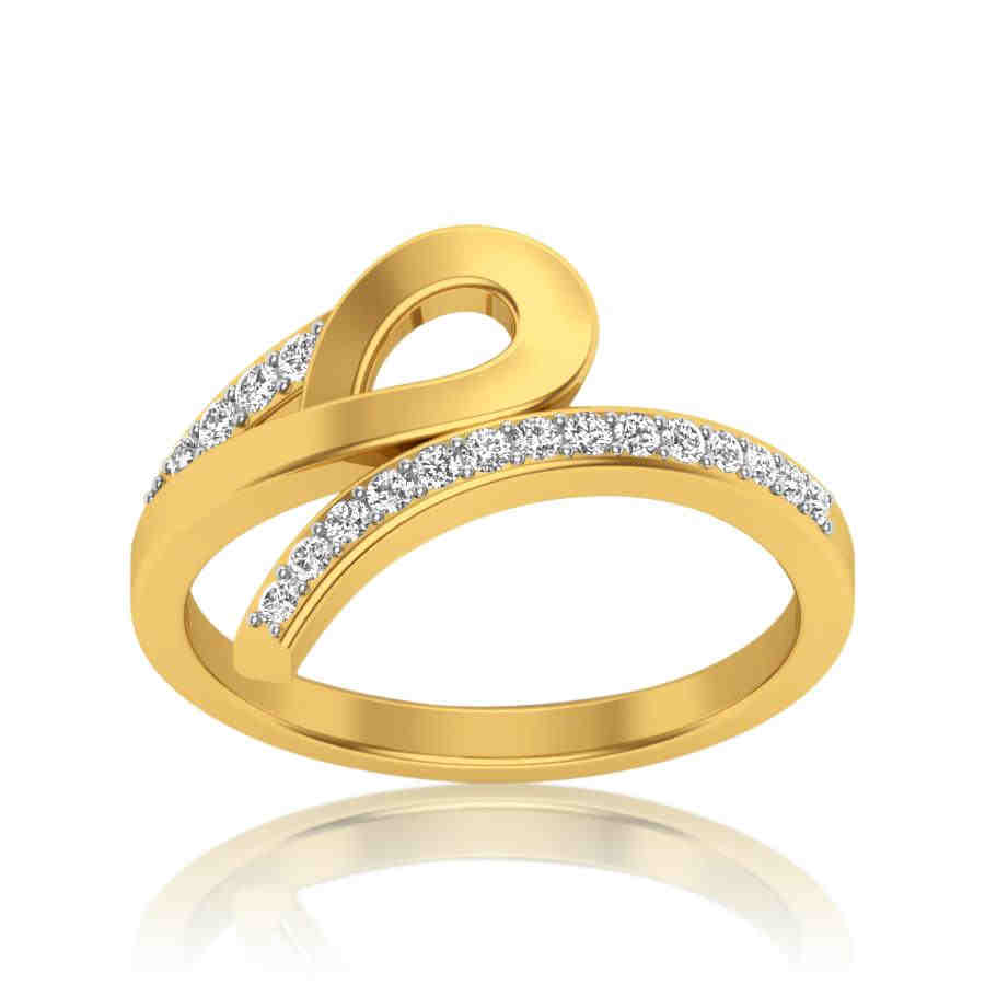 Buy Luscious Diamond Ring Online in India | Kasturi Diamond