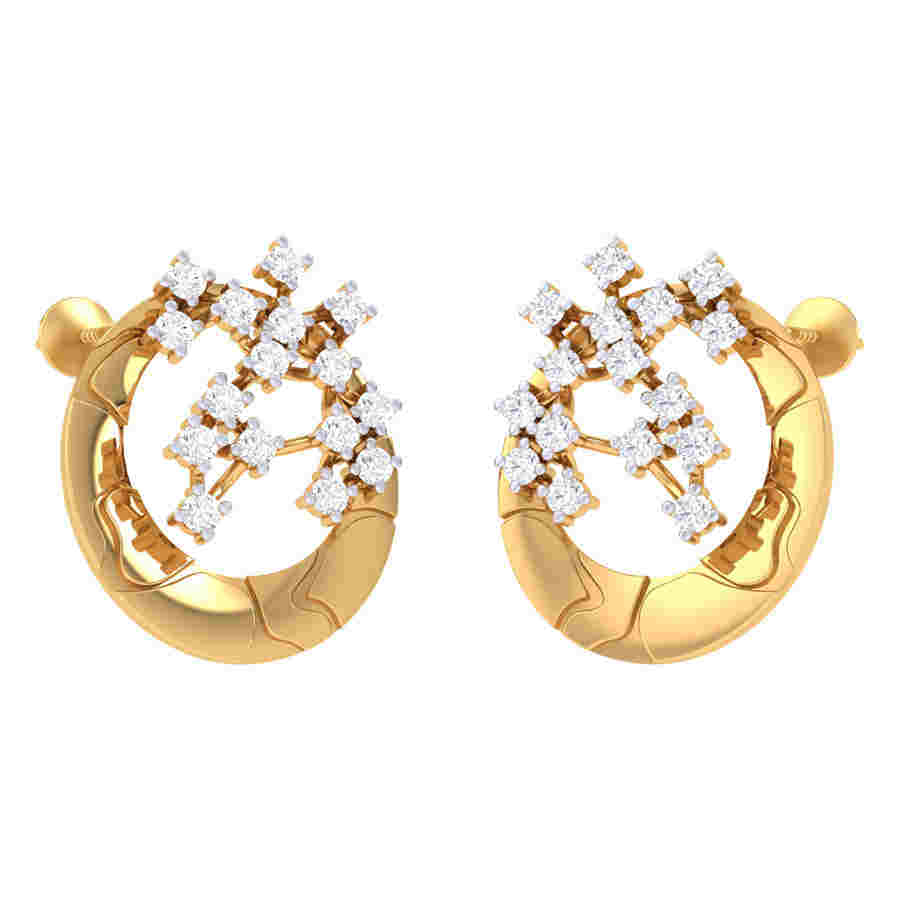 Fancy Diamond Earring | Kasturidiamond.com