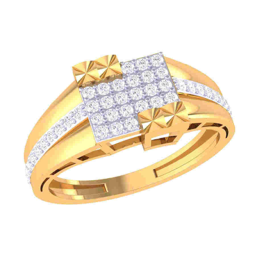 Jaishree Diamond Ring Online Jewellery Shopping India | Yellow Gold 14K |  Candere by Kalyan Jewellers