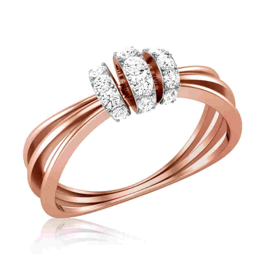 Sunflower Design Engagement Ring Round Cut Moissanite Wedding Ring For Women  | eBay