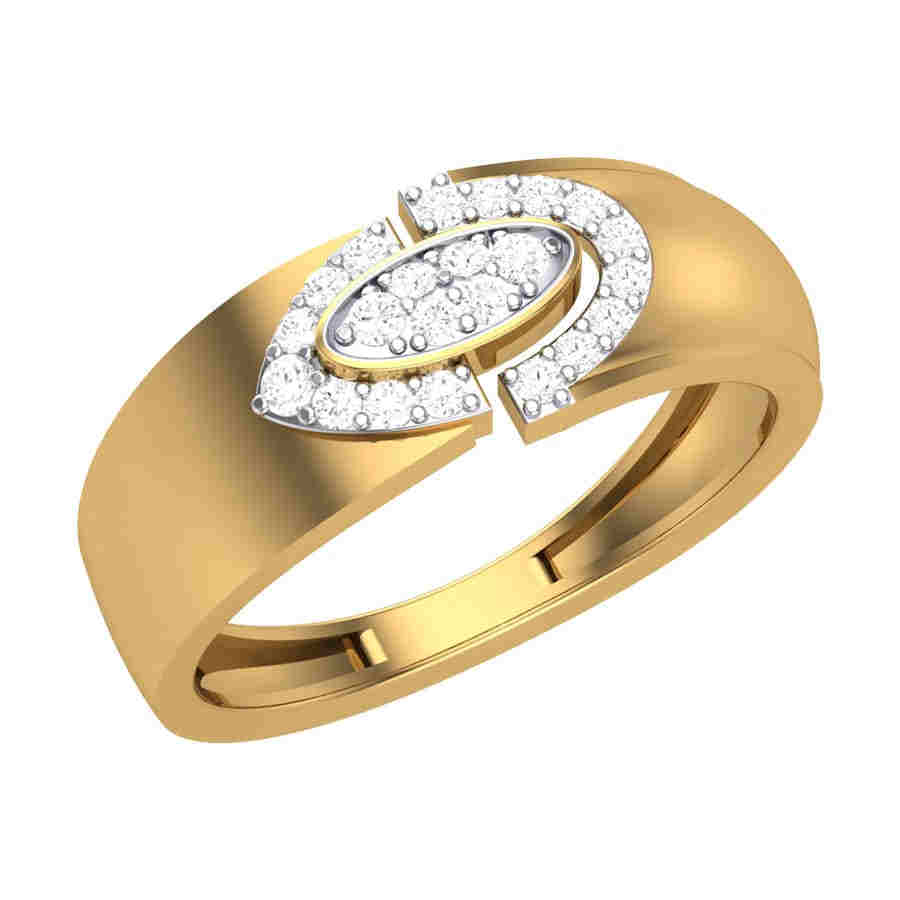 Buy White Gold Rings for Men by Iski Uski Online | Ajio.com
