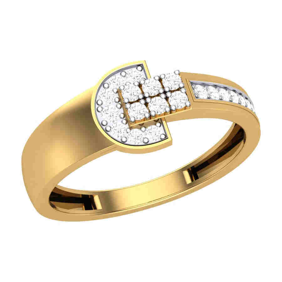 Buy 200+ Men's 14K Gold Rings Online | PC Chandra Jewellers