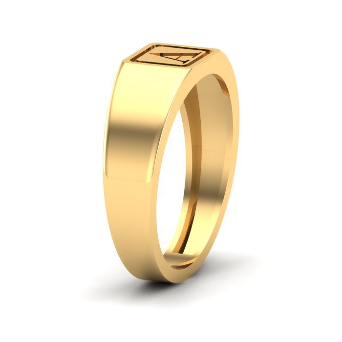 22k Plain Gold Ring JGS-2001-00353 – Jewelegance