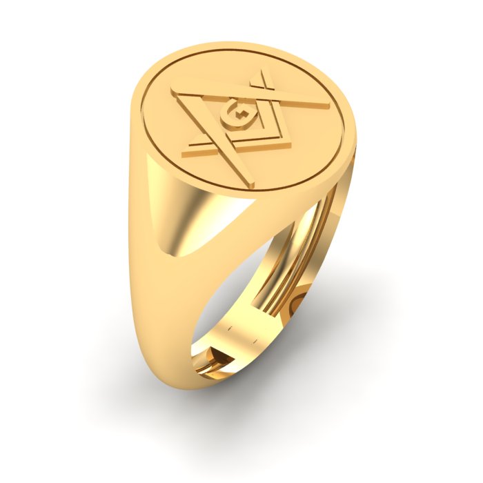 Buy 1 With 3 Letter Gold Ring | kasturidiamond.com