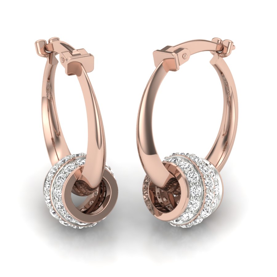 Buy 350 Hoops Earrings Online  BlueStonecom  Indias 1 Online Jewellery  Brand
